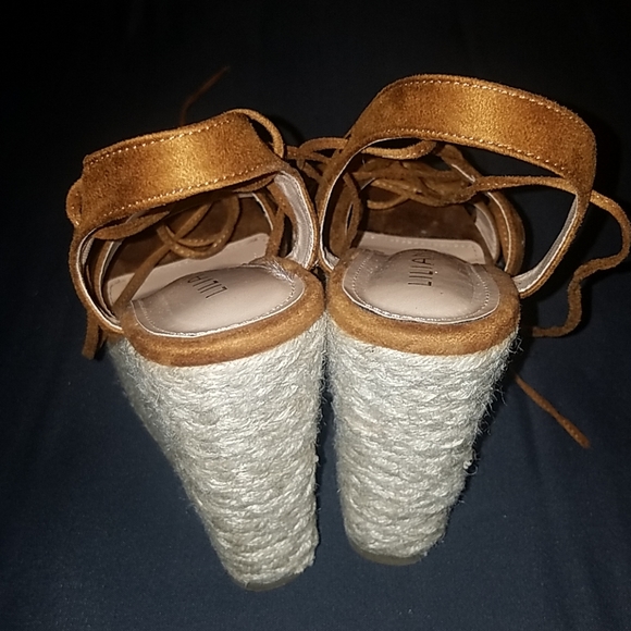 Liliana Wedges, Brown - Picture 3 of 3